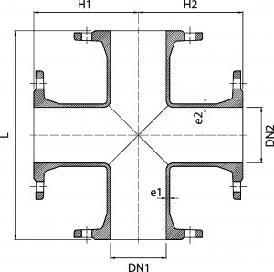 Kabeh Flange Cross