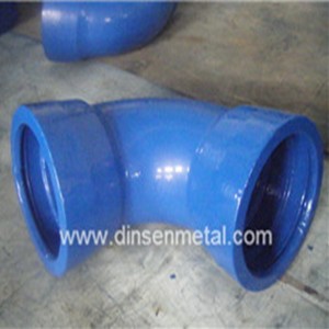 Chinese wholesale China Customized Sand Casting Anti Rust Ductile Iron Pipe Fittings Grooved Fittings Municipal Pipe Equal Cross