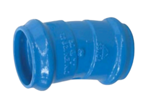 Soced Dwbl PVC 11.25° Plyg