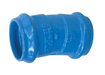 PVC Double Socket 11.25° Bend
