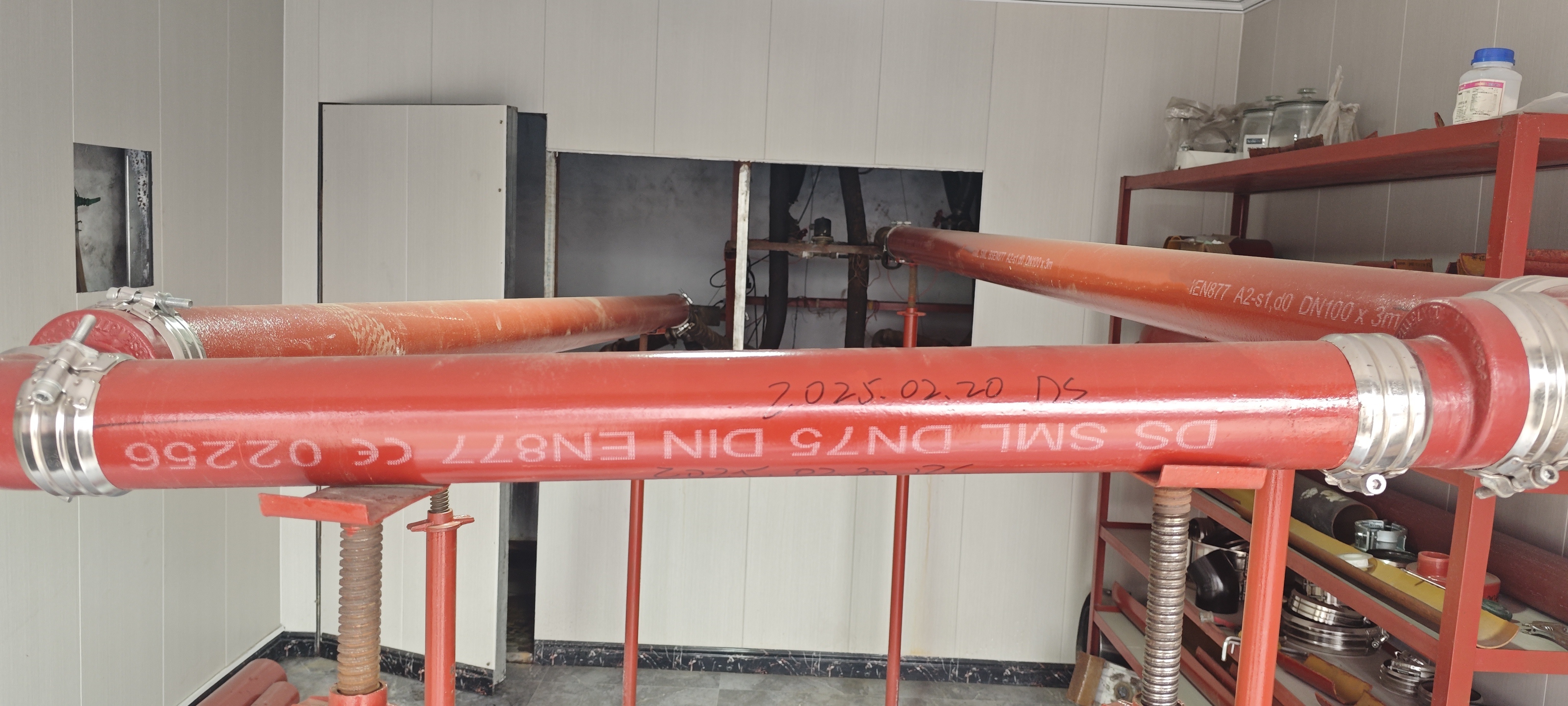 DINSEN Cast Iron Pipes Complete 1500 Hot and Cold Water Cycles