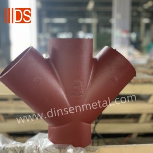 DINSEN Dubbele Aftakking 45° EN877