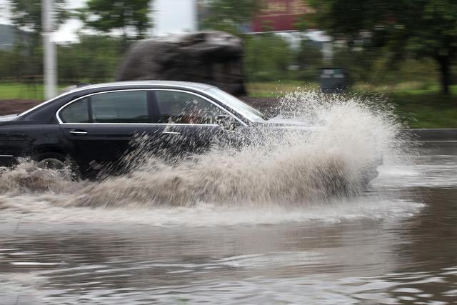 Kraftig regn i Henan