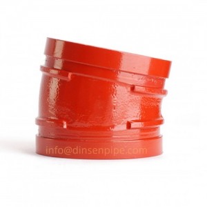 Grooved Fittings Elbow 11.25° Ductile Iron DINSEN
