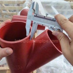 American Standard DN100 SML pipe fitting 45° Branch