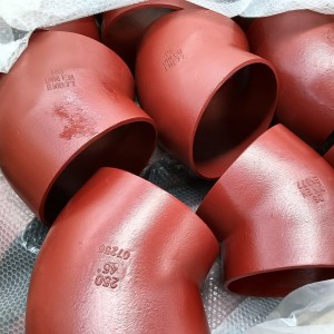 DN250 SML cast iron pipe fitting 45°  bend