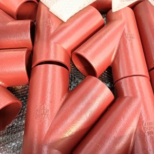 EN877 2021 Cast Iron Fitting Single Branch DN100 45°