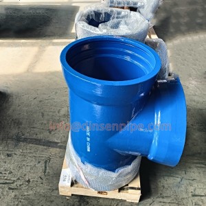Ductile iron fittingwith FBE coating