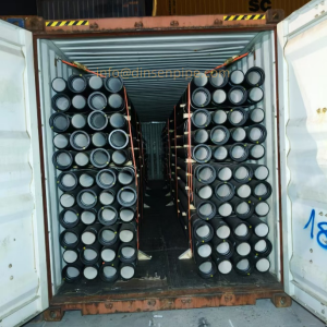 EN598 ductile iron pipes