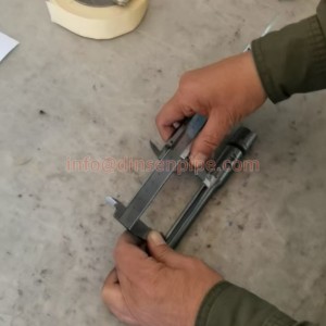 dcutile iron piipe samples