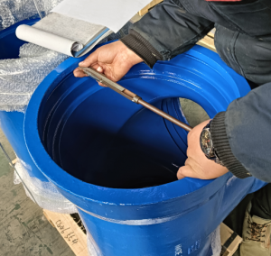 ductile iron pipe Ellipticity