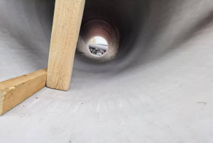 ductile iron spight pipe cement line